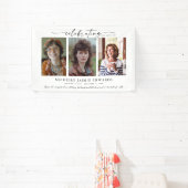 生命お祝い |メモリアルの葬儀写真 横断幕 (インサイチュ)