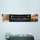 生命お祝い |愛するメモリーフォト 横断幕 (トレードショー)