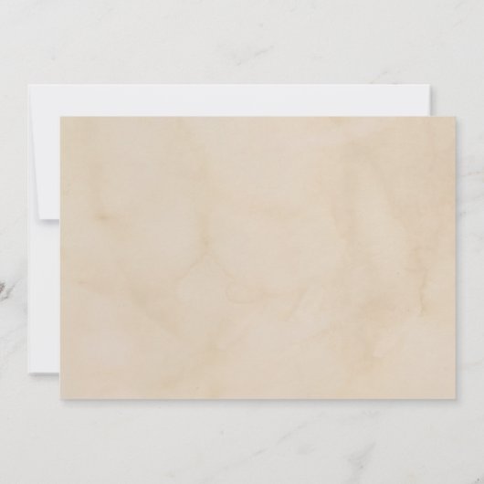 生命お祝い |海葬式の写真 招待状 (裏面)