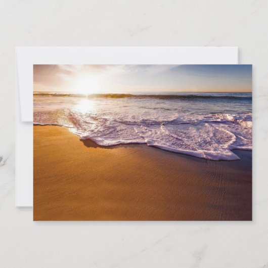 生命お祝い |葬儀記念写真 招待状 (裏面)