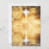 生命お祝い |葬儀記念宗教 招待状 (裏面)