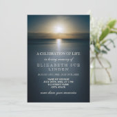 生命お祝い | Sun Over the海 招待状 (スタンド正面)