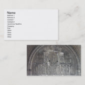 生命からの2つの天使そして場面のキリストの 名刺 (正面/裏面)