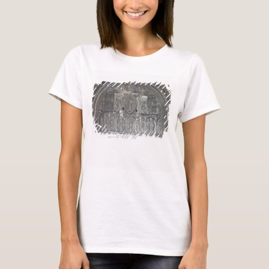 生命からの2つの天使そして場面のキリストの Tシャツ (正面)