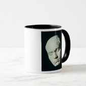 生命から歳で取られるベートーベンのマスク マグカップ (正面右)