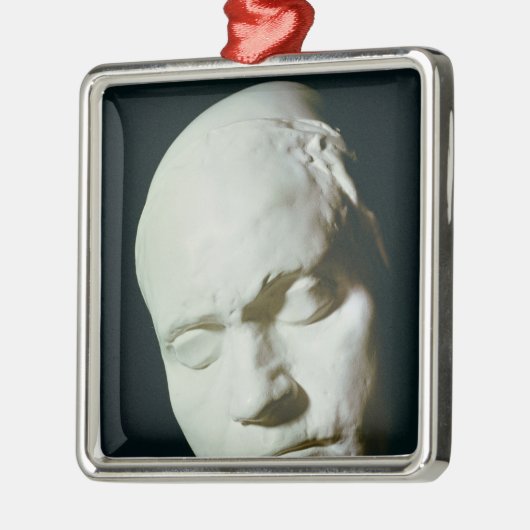 生命から歳で取られるベートーベンのマスク メタルオーナメント (左)