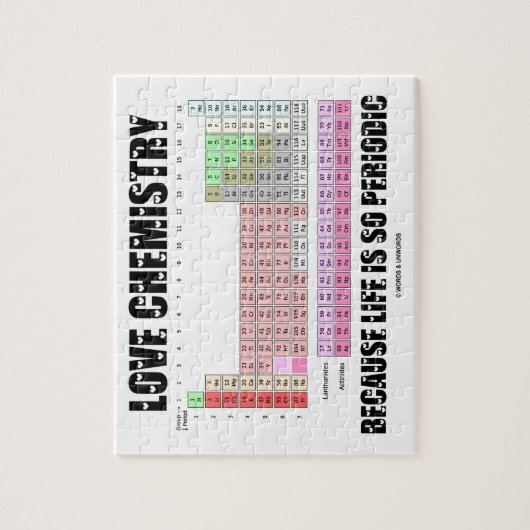 生命がとても周期的であるので愛化学 ジグソーパズル (縦)