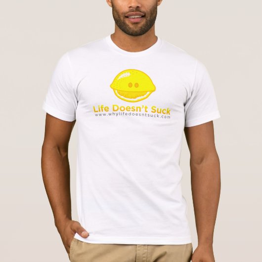 生命がなぜ吸わないか Tシャツ (正面)