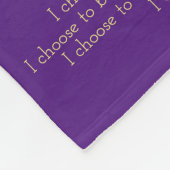 生命がん美しい詩ケモフリースブランケット フリースブランケット (角)