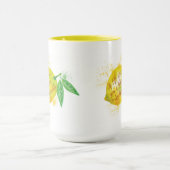 生命がレモンを与えたら、レモネードを作って下さい マグカップ (中央)