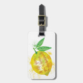 生命がレモンを与えたら、レモネードを作って下さい ラゲッジタグ (正面縦)