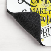 "生命がレモンを与えるとき、Limoncelloを作って下さい! マウスパッド (コーナー)