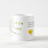 生命がレモンを与える時 コーヒーマグカップ (正面左)