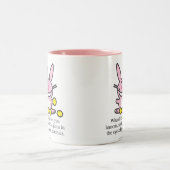 生命がレモンを与える時 ツートーンマグカップ (中央)