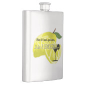 生命がレモンフラスコを渡すと冷却して下さい フラスク (右)