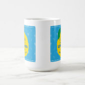 生命がレモン、グラブのテキーラおよび塩を与えれば コーヒーマグカップ (中央)