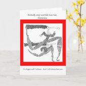 生命が公平、クリス…だったことをだれも言いませんでした カード (黄色い花)