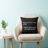 生命ことわざには二つの規則があおもしろいる クッション (椅子)