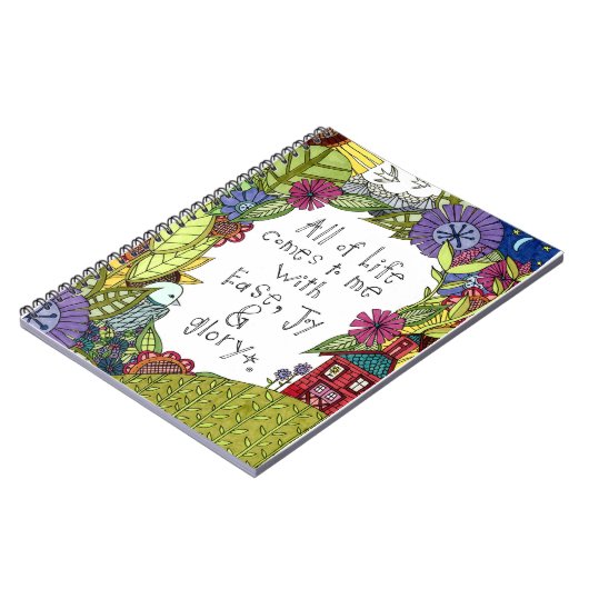 生命すべてはEJGのノートとの私に来ます ノートブック (左側)