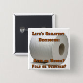 生命で最も素晴らしい決定 缶バッジ (正面&裏面)