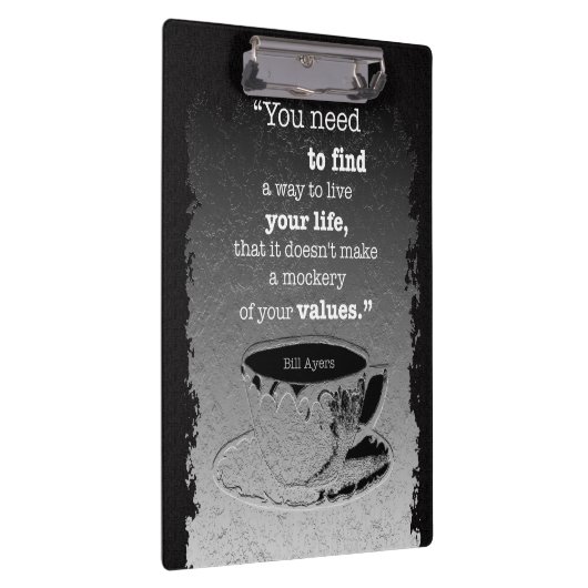 生命と価値、実存主義図解入りの、写真付きの引用文 クリップボード (右)