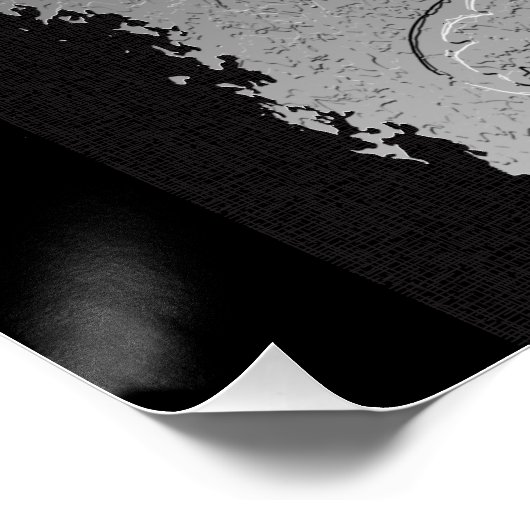 生命と価値、実存主義図解入りの、写真付きの引用文 ポスター (コーナー)