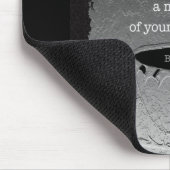 生命と価値、実存主義図解入りの、写真付きの引用文 マウスパッド (コーナー)