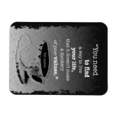 生命と価値、実存主義図解入りの、写真付きの引用文 マグネット (横)