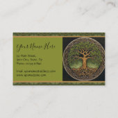 生命と健康の木 名刺 (裏面)