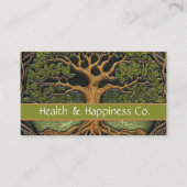 生命と健康の木 名刺 (正面)
