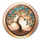 生命と光の木 セラミックノブ (正面)
