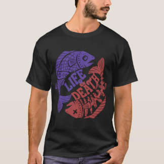 生命と死の魚座パラドックス Tシャツ