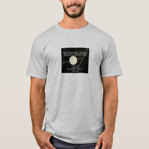 生命には表面騒音引用文記録がある Tシャツ