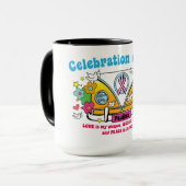 生命のお祝い!  コーヒー・マグ マグカップ (正面左)