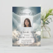 生命のお祝い – 天階段 招待状 (スタンド正面)