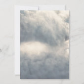 生命のお祝い – 天階段 招待状 (裏面)