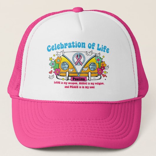 生命のお祝い!  Ballcap キャップ (正面)