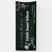 生命のお祝い | Loving Memory Ba 横断幕 (縦)