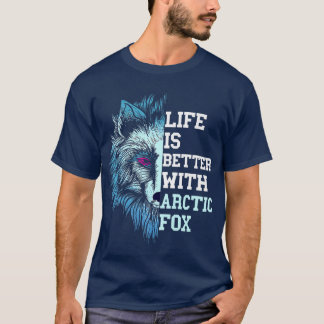 生命のための北極星は恋人のための動物北極星よりよい Tシャツ
