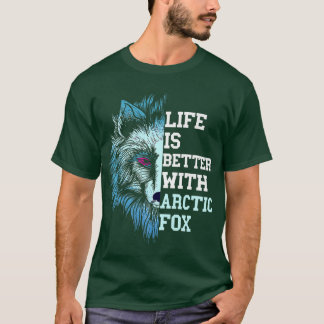 生命のための北極星は恋人のための動物北極星よりよい Tシャツ