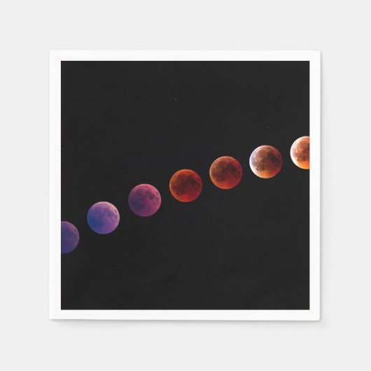 生命のよう太陽のな系の惑星 スタンダードカクテルナプキン (正面)