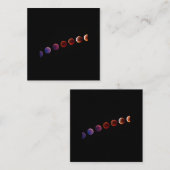 生命のよう太陽のな系の惑星 ノートカード (正面/裏面)