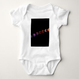 生命のよう太陽のな系の惑星 ベビーボディスーツ