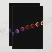 生命のよう太陽のな系の惑星 招待状 (正面/裏面)