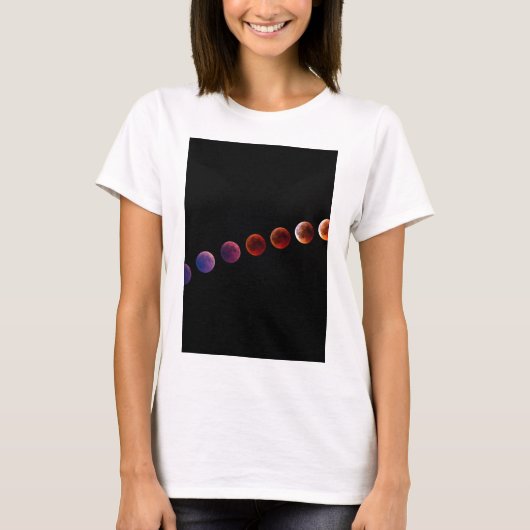 生命のよう太陽のな系の惑星 Tシャツ (正面)