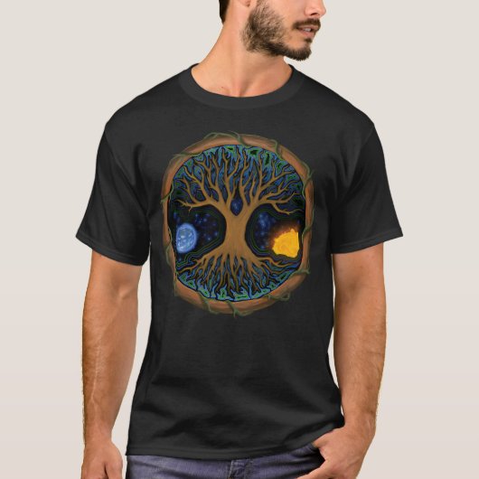 生命のアストラル・ツリー Tシャツ (正面)