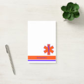 生命のカスタムな救急車のオレンジおよびブルースター ポストイット (オフィス)