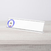 生命のカリフォルニアEMS星 デスクネームプレート (正面)