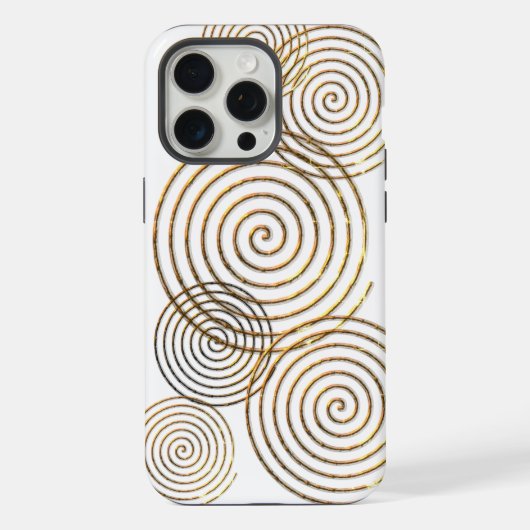 生命のケルト螺旋 iPhoneケース (裏面)