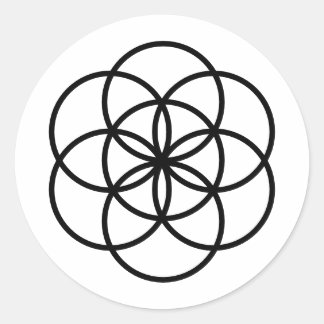 生命のシード・ステッカー ラウンドシール